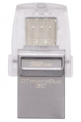 Pendrive (Pamięć USB) KINGSTON 32 GB Srebrno-biały