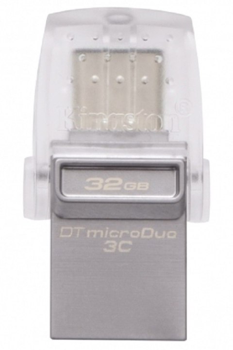 Pendrive (Pamięć USB) KINGSTON 32 GB Srebrno-biały