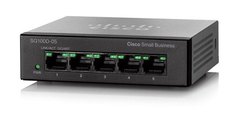 Przełącznik CISCO SF110D-05 SF110D-05-EU 5x 10/100