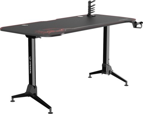 Biurko ULTRADESK Grand Czerwony UDESK-GD-RD