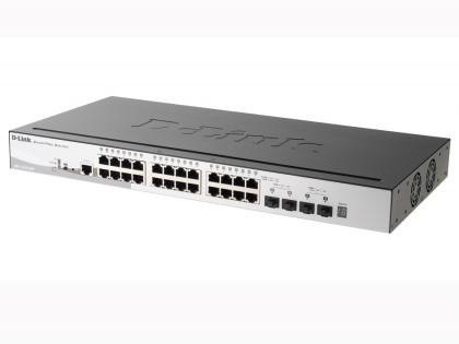 DGS-1510-28P PoE Switch 24xGb+2SFP+2xSFP+