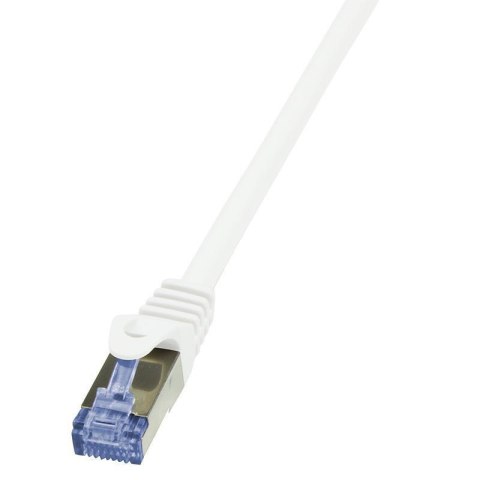 LOGILINK S/FTP Cat.6a 0.5 m Biały 0.5 Patchcord