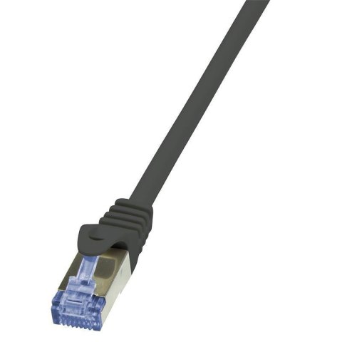 LOGILINK S/FTP Cat.6a 2 m Czarny 2 Patchcord