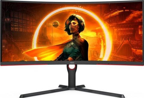 Monitor AOC 34" 3440 x 1440 CU34G3S/BK Czarny