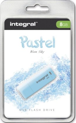 Pendrive (Pamięć USB) INTEGRAL 8 GB USB 2.0 Niebieski
