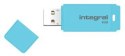 Pendrive (Pamięć USB) INTEGRAL 8 GB USB 2.0 Niebieski