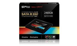 Dysk SSD SILICON POWER Silm S55 2.5″ 240 GB SATA III (6 Gb/s) 550MB/s 450MS/s