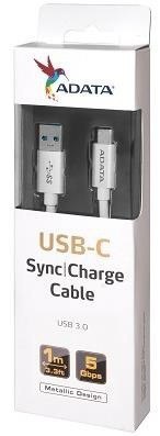 Kabel USB A-DATA USB typ C (wtyk) 1