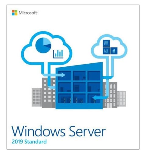 System operacyjny MICROSOFT Windows Server 2019 Standard x64 16 Core PL P73-07795