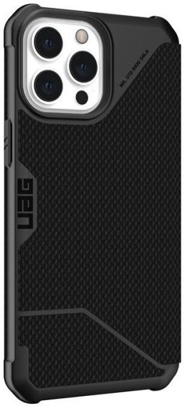 UAG Metropolis - obudowa ochronna z klapką do iPhone 13 Pro Max (kevlar - czarna)
