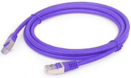 GEMBIRD PP6A-LSZHCU-V-1M Fioletowy 1 Patchcord