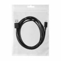 Kabel REVERSE USB/Type C 3A, 3m czarny BAG