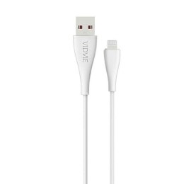 Kabel VIDVIE CB440 USB/lightning 30 centymetrów biały