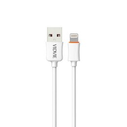 Kabel VIDVIE CB443-3 USB/Lightning 2.4A, 3m biały