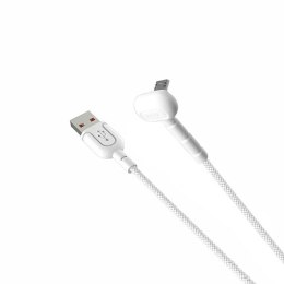 Kabel VIDVIE CB451 USB/Micro 2.4A, 1.2m biały