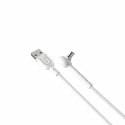 Kabel VIDVIE CB451 USB/Type C 2.4A, 1.2m biały