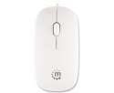 Mysz MANHATTAN Silhouette Optical Mouse Biały 177627