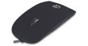 Mysz MANHATTAN Silhouette Optical Mouse Czarny 177658